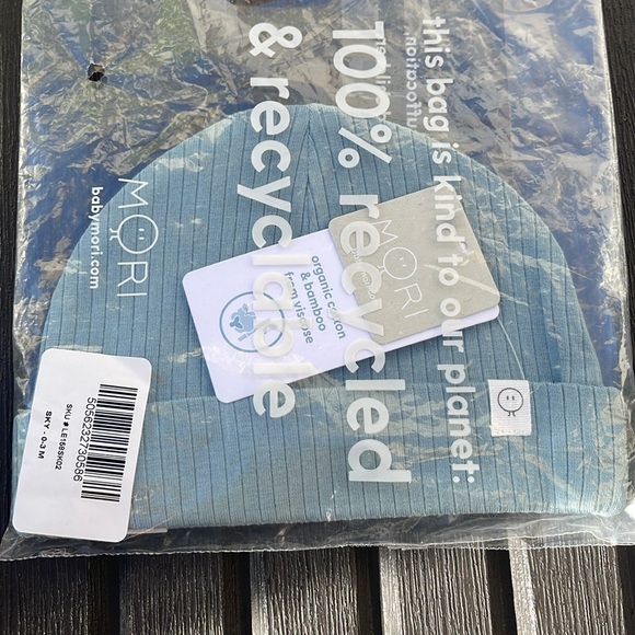 Baby Mori - Ribbed Hat 0-3 Months - Picture 2 of 8